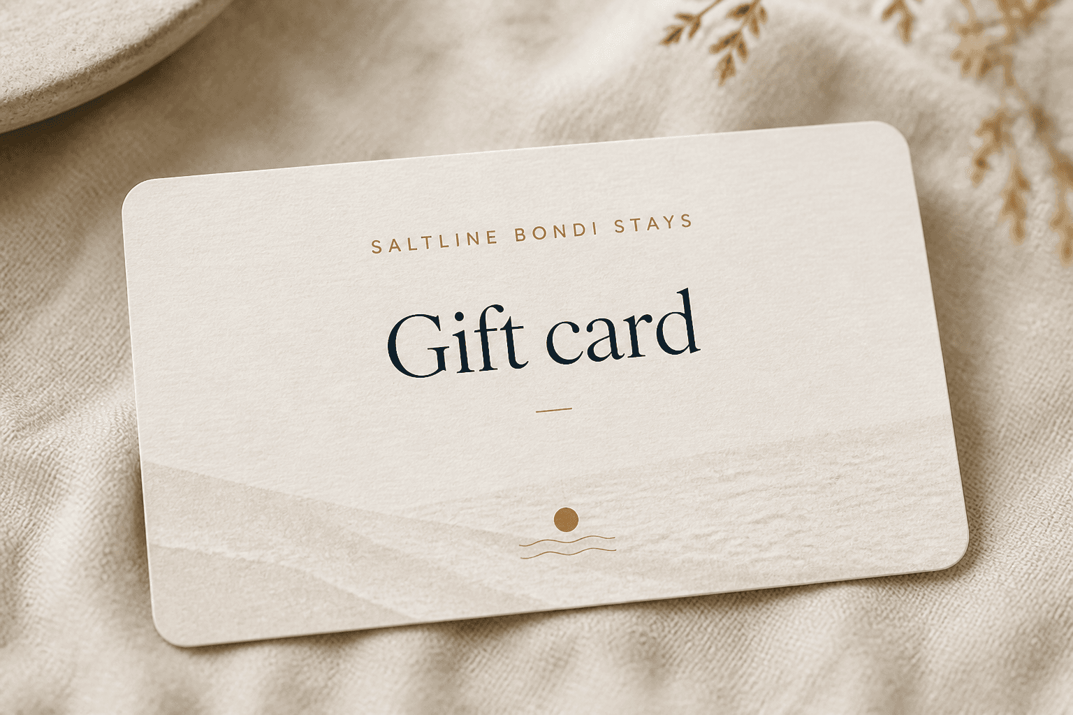 Saltline Bondi Stays gift card